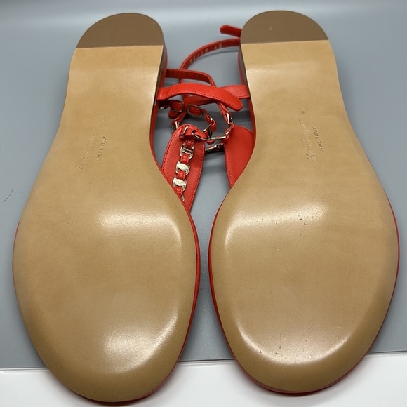 Salvatore Ferragamo Tahiti Napa Sprint sandals. NIOB 9 - Picture 8 of 10